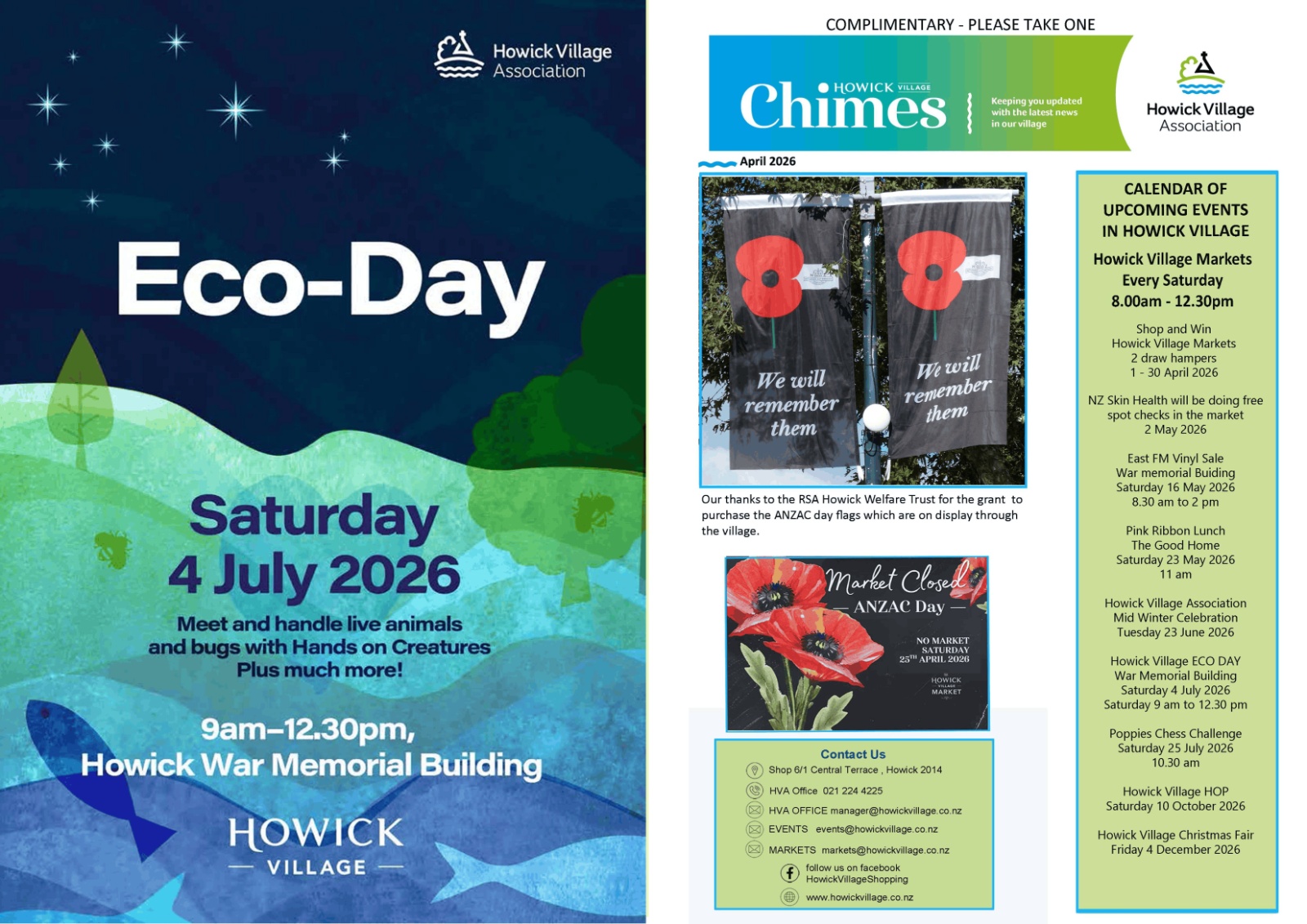 April 2026 Community Chimes