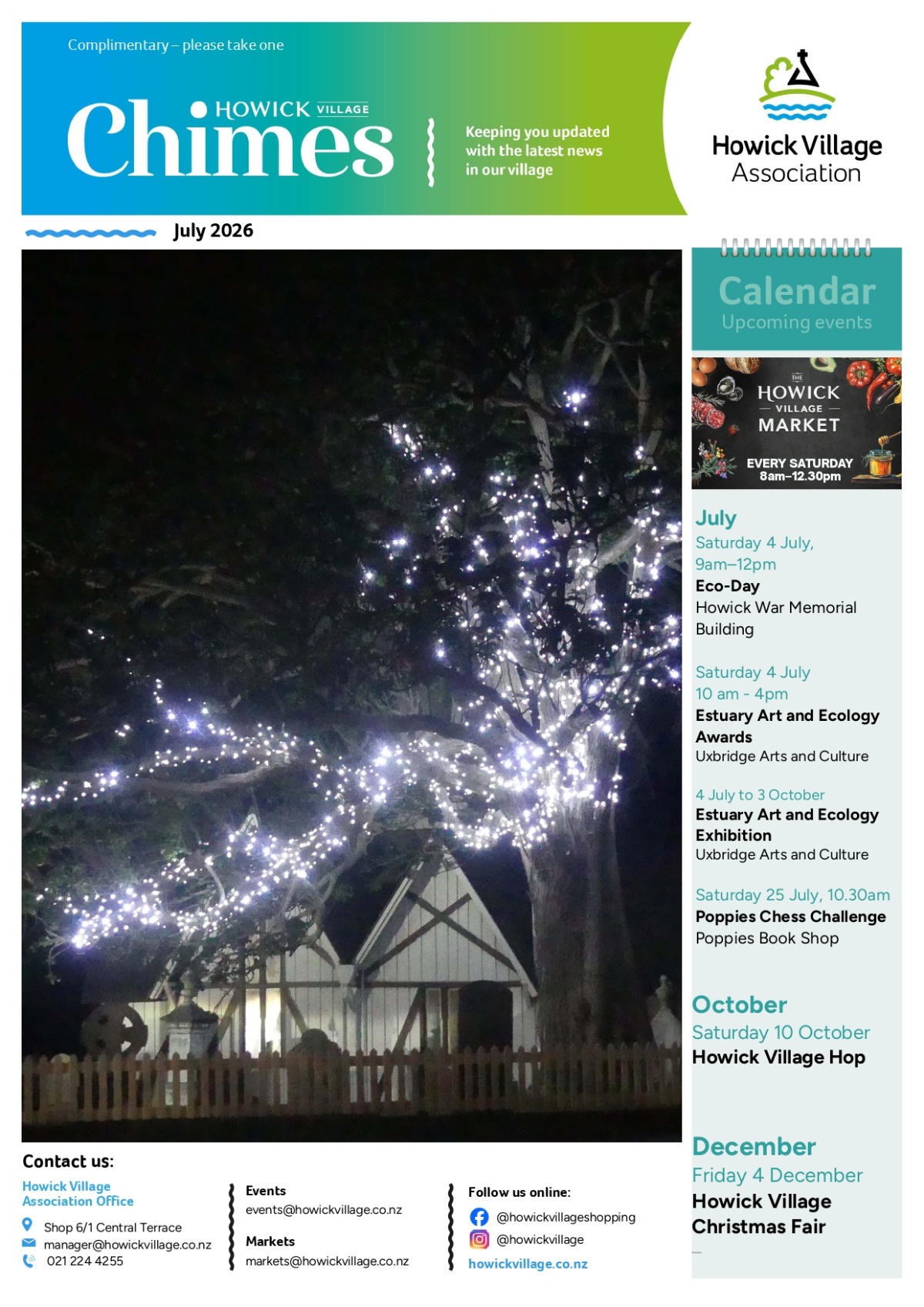 July 2026 Community Chimes